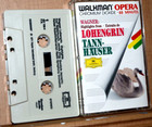 WAGNER HIGHLIGHTS LOHENGRIN TANNHAUSER CASSETTE ALBUM DG WALKMAN OPERA-1971