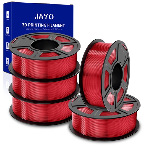 JAYO 5X 1,1KG PLA Matt PLA + PETG 1,75 mm Filament Drukarka 3D Materiały eksploatacyjne - Zdjęcie 61 z 88