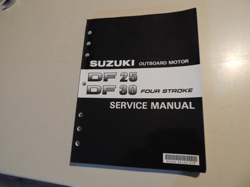 Repair manual workshop manual Suzuki outboard DF 25 30 hp hp 2000-2004 - Picture 1 of 13
