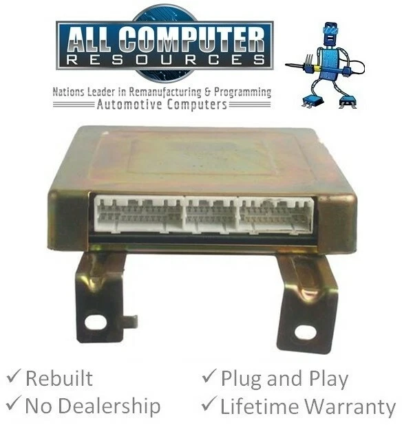 1991 Mitsubishi 3000GT Part# MD153354 DOHC ECU ECM Engine Computer Reman Foto 4 de 4