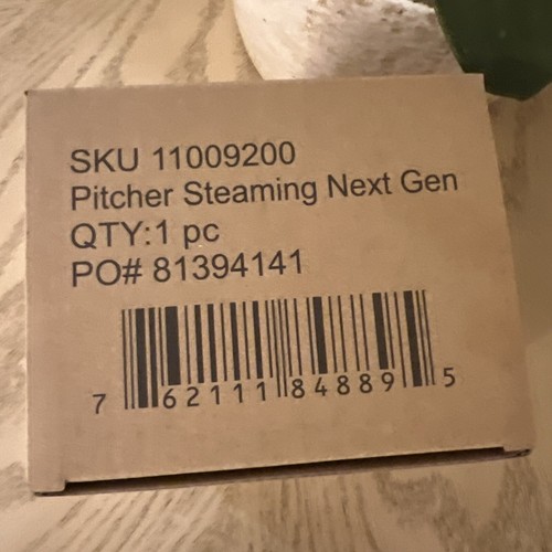 Starbucks Heavy NSF #2 Steaming Milk Frother Frothing WoodMax Pitcher XAM NEW - Picture 6 of 12
