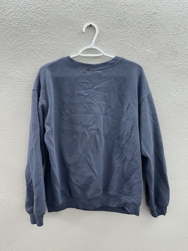 Star Wars Juniors Sweatshirt Size Large (11-13) Blue Baby Yoda Crewneck - Picture 6 of 10
