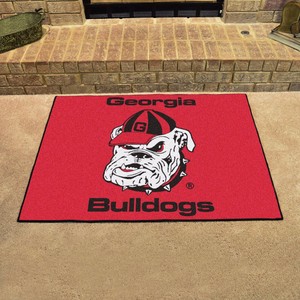 Georgia Bulldogs Uga Logo Man Cave All Star Area Rug Mat Image Is Loading Georgia Bulldogs Uga Logo Man Cave All Star