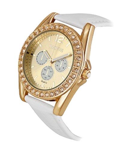 Vintage Croton Rose Gold-Tone Square Diamond Case Sapphire Crystal Women\'s Watch Vintage Croton Rose Gold-Tone Square Diamond Case Sapphire  main image 3