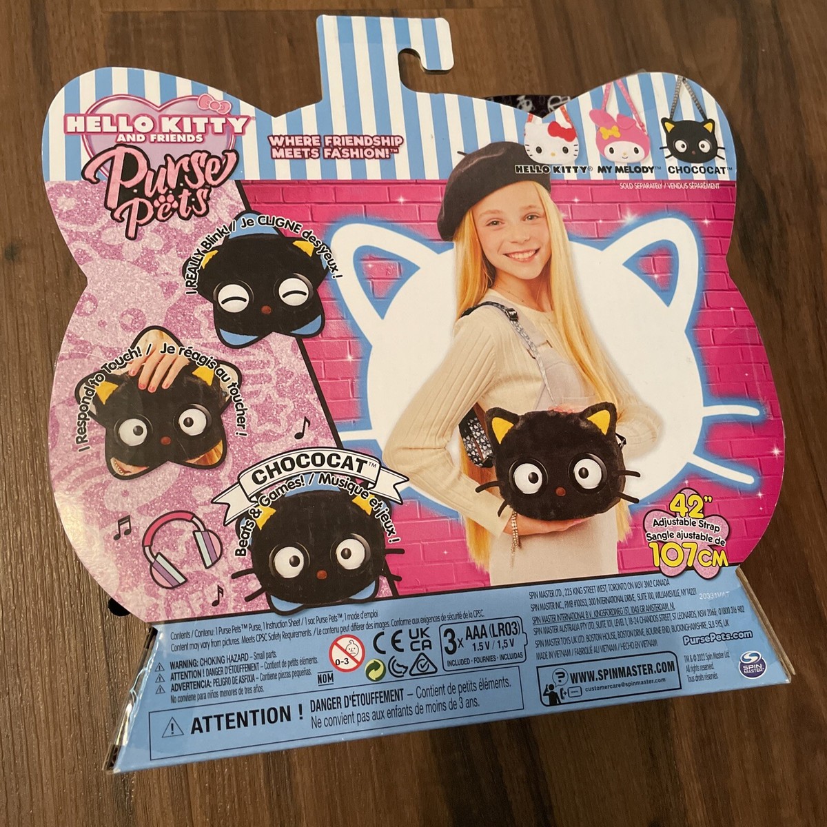 Sanrio Hello Kitty & Friends Girl CHOCOCAT Interactive Talking