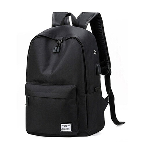 Men Women Waterproof Backpack 16" School Bag Bookbag Travel Rucksack w/USB US - Picture 4 of 11