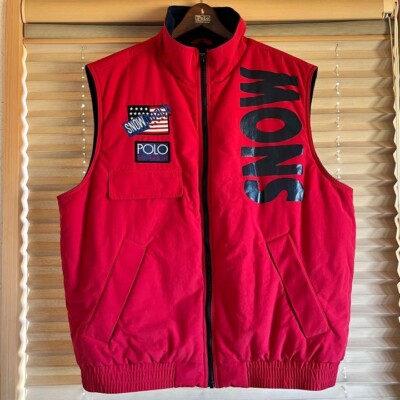 Polo Ralph Lauren Snow Beach Vest Size XL | eBay