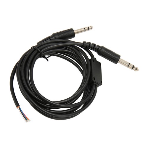 David Clark AVCOMM Pilot Dual GA Plug Aviation Headphone DIY Cable 6.6ft - Picture 22 of 22