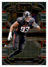 2023 Panini Select - Concourse Calais Campbell #5 ATLANTA FALCONS