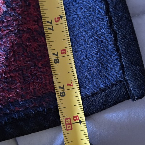 Vtg 90s Space Jam Blanket Throw Squares 55x80 Michael Jordan Looney Tunes Movie - Picture 11 of 11