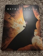 Batman Begins (Blu-ray Disc, 2012, Steelbook)