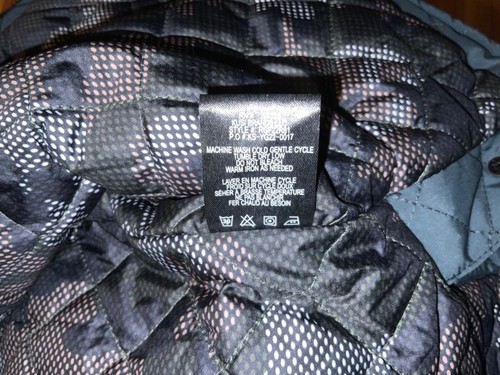 Robert Graham Quilted Jacket Coat Slate Blue Model RGF22R81 $398 Size XL NWT - Picture 7 of 10