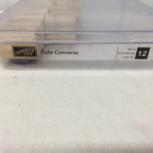 NOB Stampin' Up! '2006' "Retired" "Cute Converse" - Picture 3 of 3