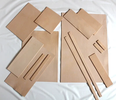 FÖRSTER TOP 2,4 mm pelle naturale, pezzo di pelle in pelle bianca, pelle spessa, Vachette, vegatabile