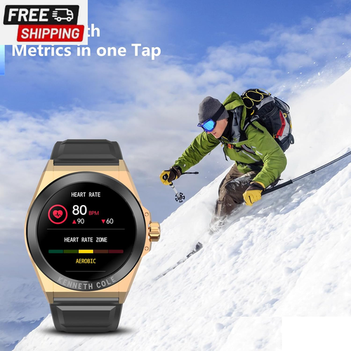 Bebinca Smartwatch für Herren kompatibel mit iPhone Samsung Android Handy, 1,32'' - Bild 5 von 14