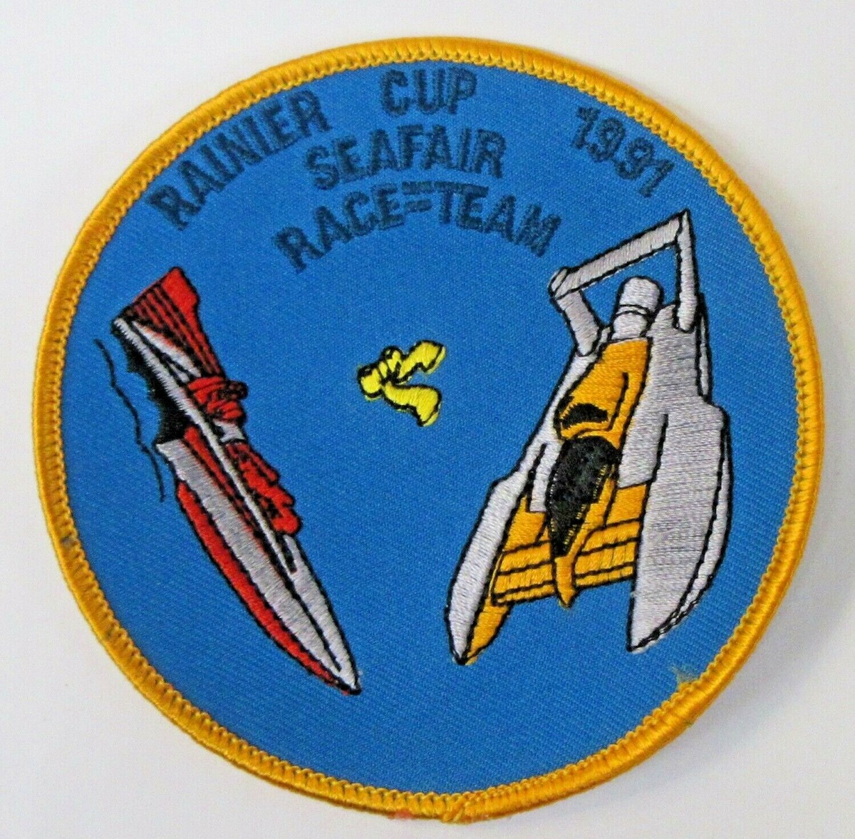 1991 Seattle SEAFAIR RACE TEAM shirt jacket uniform patch