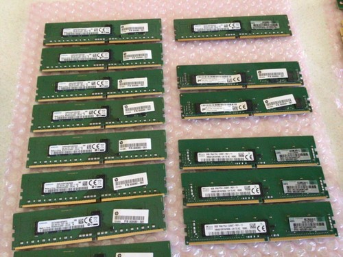 Lot of 25 Mixed Tier-1 8GB DDR4 2400T Server Ram