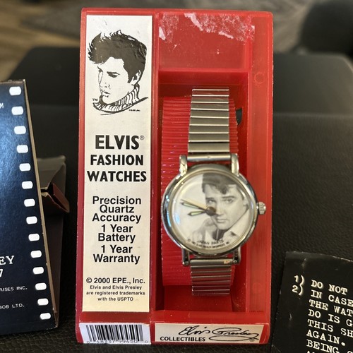 HBL limited MW222S model 100ep 2000 Elvis Presley Untested Watch Women Men - Picture 2 of 12