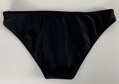 Brand NEW ~Juniors Cheeky Bathing Suit Bikini Bottoms ~ Xhilaration Black M 4/6 - Picture 3 of 7