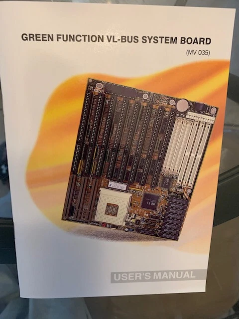 Main Board- Green Function VL-Bus System Board -MV035F with intel 486 procesor - Image 3 of 4