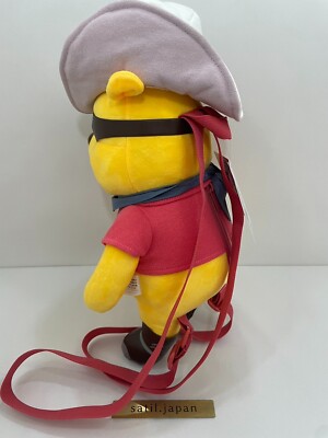 NEW] Disney Store Winnie the Pooh Plush Backpack Western Paw  display picture 3