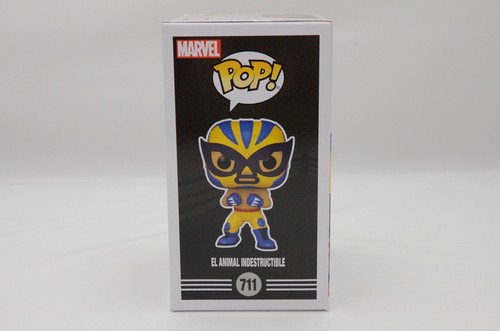 Funko Marvel Lucha Libre Edition El Animal Indestructible #711 New in Box - Picture 4 of 6
