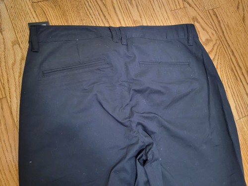 Oakley Pants Mens 33 Black Chino Icon Golf Slim Straight Performance Stretch - Picture 6 of 9