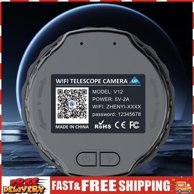 4MP Electronic Eyepiece Camera for 25mm-50mm Optical Telescope and Microscope SN