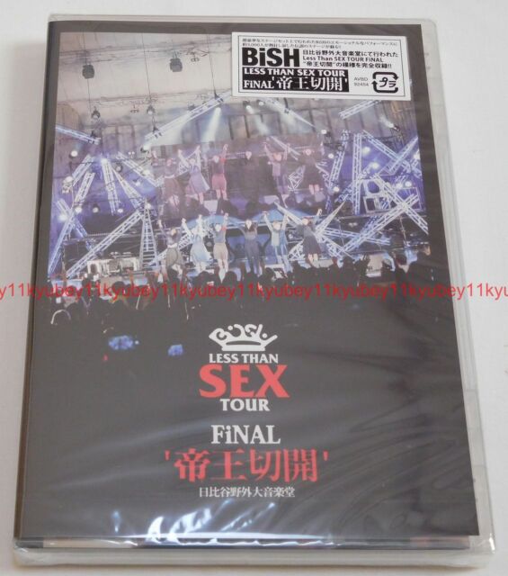 Bish Less Than Sex Tour Final DVD Japan Avbd92454 4988064924547