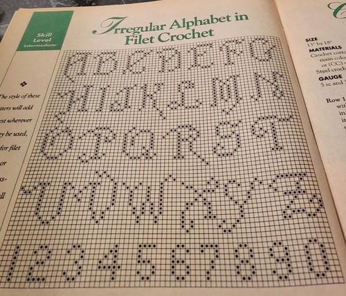 DL23 OLD-TIME CROCHET MAGAZINE, SUMMER 1995 - Picture 3 of 8
