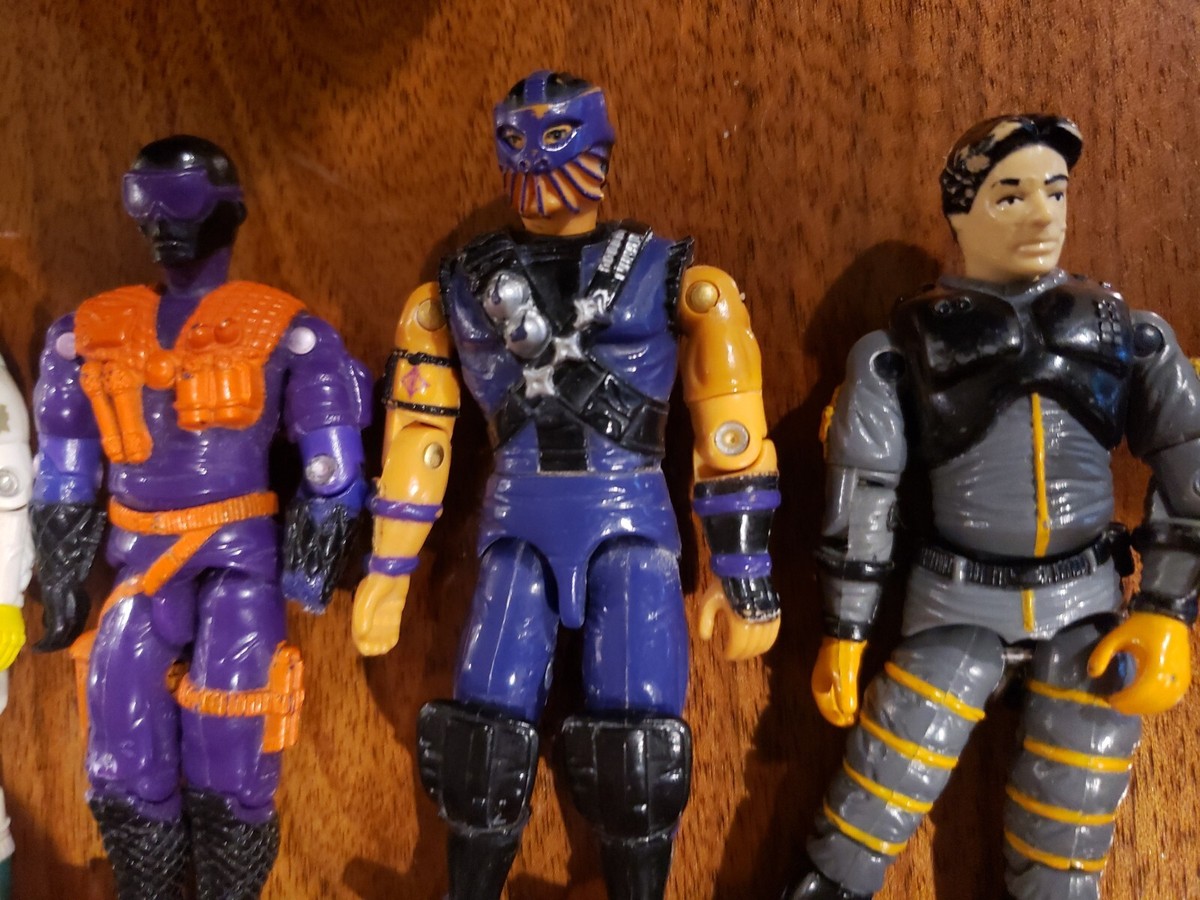 Vintage GI JOE 6x Figures HASBRO 1980s-90s | eBay