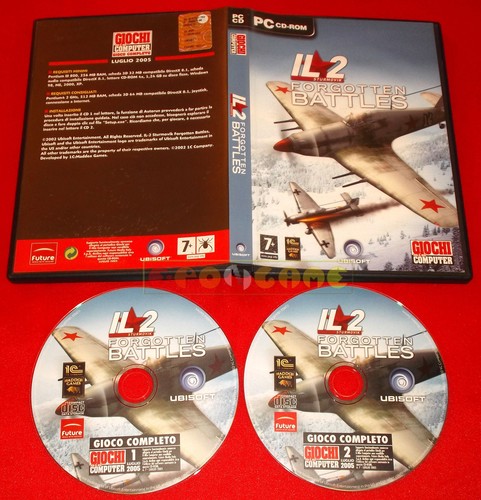 IL-2 STURMOVIK FORGOTTEN BATTLES Pc IL 2 IL2 Versione Editoriale ○ COMPLETO - E4