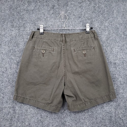 Calvin Klein Jeans Shorts Womens 2 Brown Boyfriend Mid-Rise Flat Front Casual - Picture 2 of 14