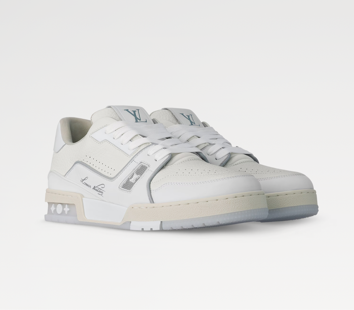 🔥NEW LOUIS VUITTON LV Trainer Sneaker LV 12 White Monogram 🔥NEW LOUIS VUITTON LV Trainer Sneaker LV 12 White Monogram