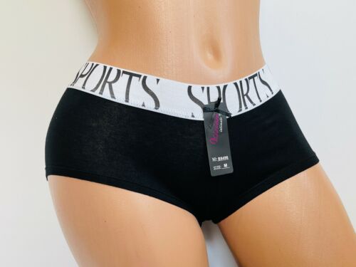 NEW! 6-12 Boyshorts Panties Cotton Underwear Women Ladies Girls Boxer S -XL 8496 - Picture 9 of 23