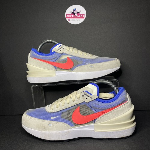 Nike Waffle One Coconut Milk Crimson DC0481-101 Laufen Turnschuhe Jugend - Größe 6 Y