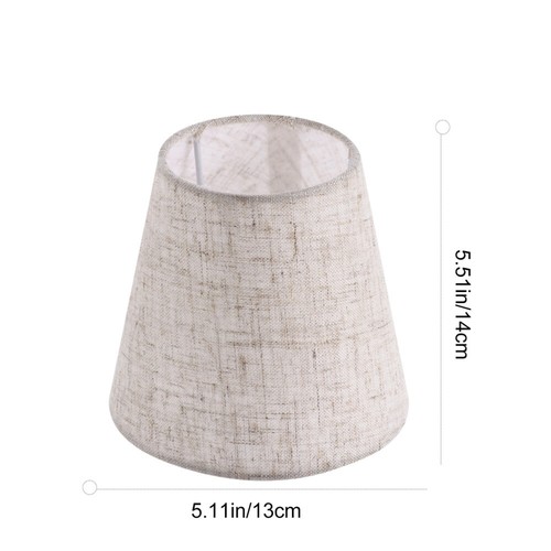 2pcs Cloth Lampshades Ceiling Lamp Chandelier Lamp Dustproof - Picture 9 of 12