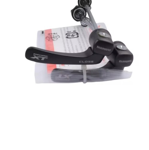 Buje delantero trasero Shimano DEORE XT M8000 con buje de liberación rápida ajuste freno de disco - Imagen 6 de 6