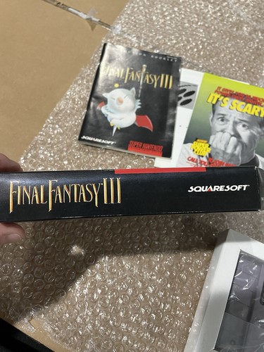 SNES Final Fantasy 3 CIB - Bild 6 von 13