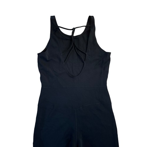 Jumpsuit Damen M Gymshark schwarz Studio 7/8 All-in-One Yoga Tanz Träger Stretch - Bild 4 von 5