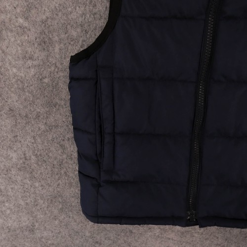 Gap Kids Vest Youth Extra Small Navy Sleeveless Puffer Zip Up - Picture 4 of 11