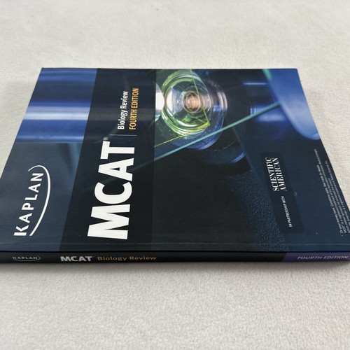MCAT BIOLOGY REVIEW Fourth Edition Kaplan  Medical Doctor Medical School Nurse - Picture 4 of 8