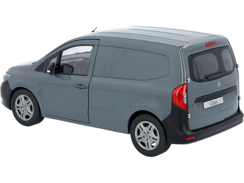 Mercedes-Benz W 420 Citan Furgone Magetitgrigio 1:18 Nuovo NZG OVP - Immagine 3 di 4