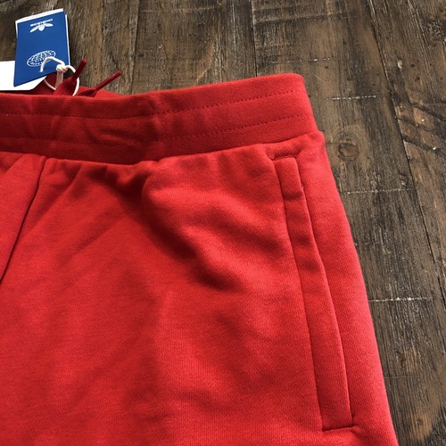 Boys adidas Originals Trefoil Shorts AdiColor 9 Inch Size L Vivid Red Z4 - Picture 3 of 5