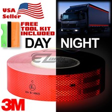 3M 2"x150' Diamond Grade Red Conspicuity Tape CE Approved Reflective Safety