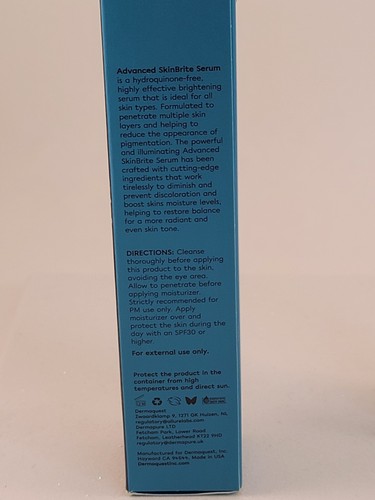 Dermaquest SkinBrite Serum 1 fl oz Full Size Brand New In Box - Picture 7 of 8