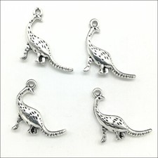 Lot 50pcs Dinosaur Antique Silver Charms Pendants DIY Jewelry Findings 21 21mm