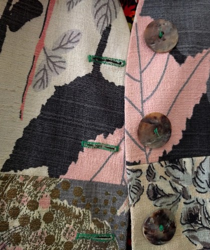 80s 90s TODD Oldham BUTTON Front VEST (sz M) Designer VINTAGE Unisex WEDDING - Picture 5 of 8