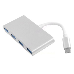 Thunderbolt-USB-3-1-Type-C-to-USB-3-0-4-Port-Hub-Adapter-USB-C-Aluminum