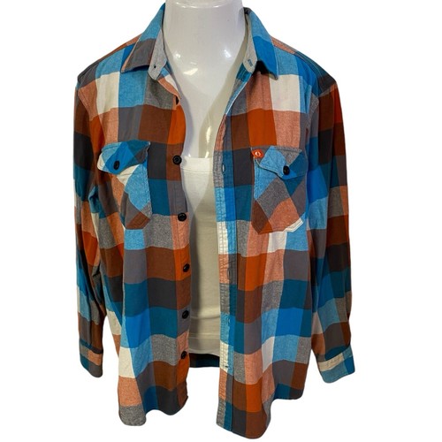 Christian Flannel Shirt Womens XL Faith Grunge Church Camp Country Upcycled - Picture 2 of 14